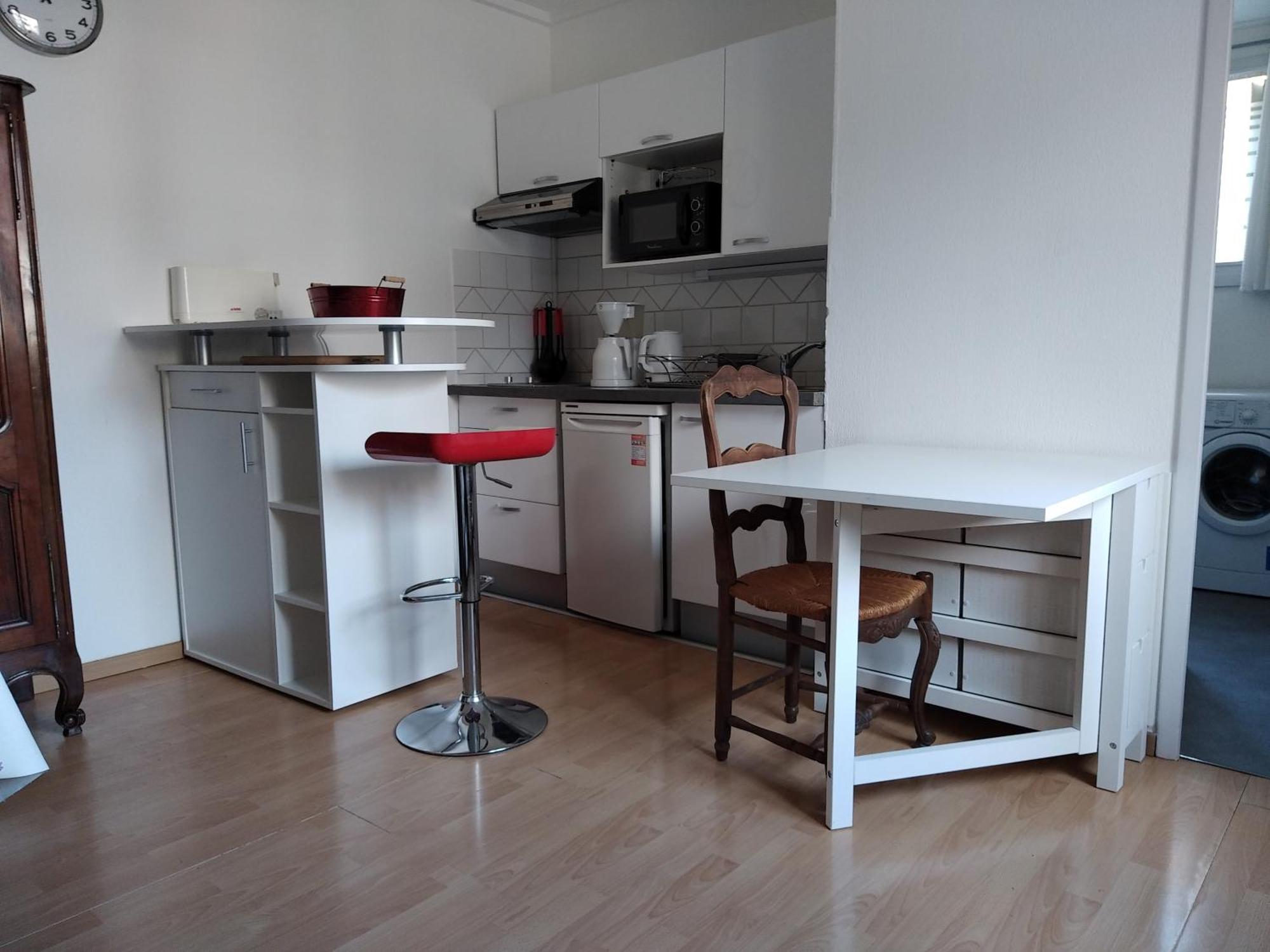 Studio 25 M2 Centre Uriage Saint-Martin-dʼUriage Chambre photo